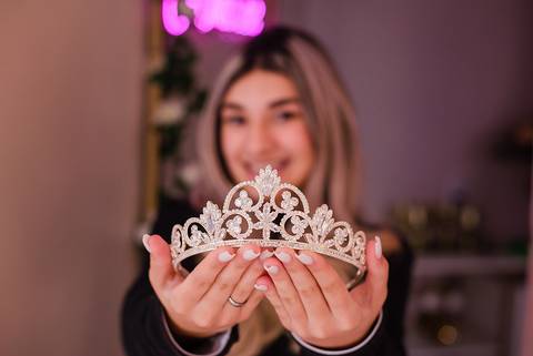making of da debutante eduarda Sapucaia do Sul Dilaine Gotta Beauty'