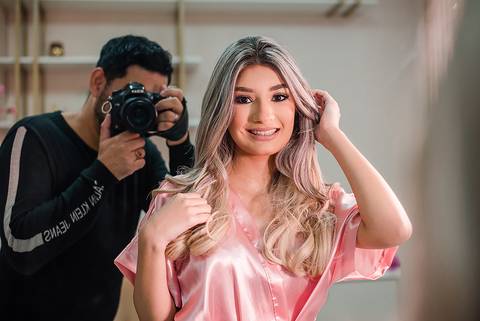 making of da debutante eduarda Sapucaia do Sul Dilaine Gotta Beauty'