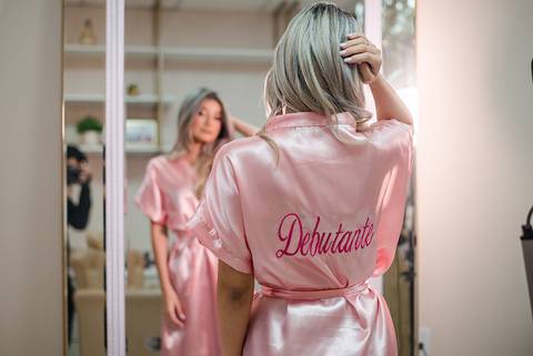 making of da debutante eduarda Sapucaia do Sul Dilaine Gotta Beauty'