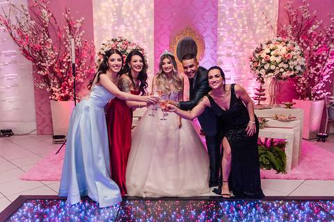 Festa de 15 anos Eduarda Classe A Eventos Sapucaia do sul'