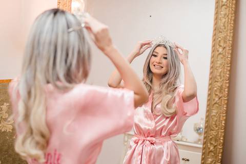 making of da debutante eduarda Sapucaia do Sul Dilaine Gotta Beauty'