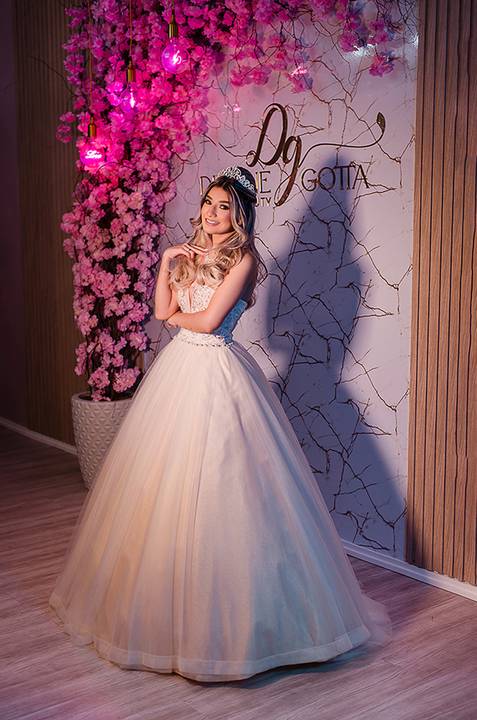 making of da debutante eduarda Sapucaia do Sul Dilaine Gotta Beauty'