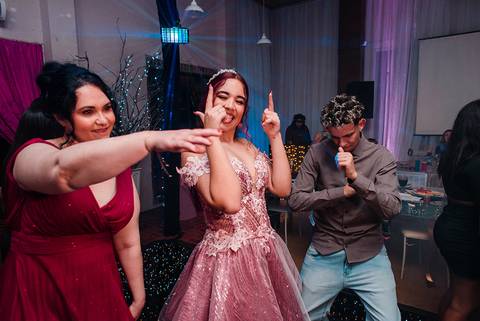 pista de dança 15 anos foto de jeferson paz fotografia'