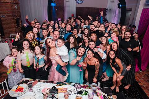 pista de dança 15 anos foto de jeferson paz fotografia'