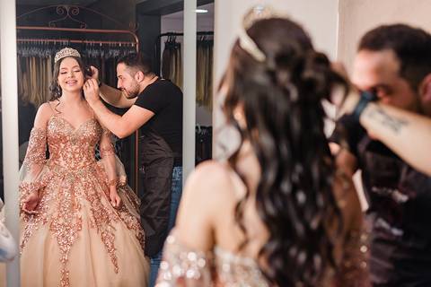 Making of da Debutante Canoas'