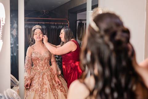 Making of da Debutante Canoas'