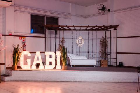 Decoração Festa de 15 anos Canoas fotógrafo Jeferson Paz'