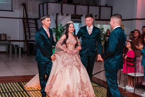 Decoração Festa de 15 anos Canoas fotógrafo Jeferson Paz'