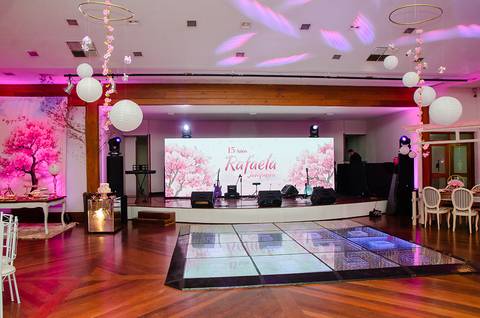 Decoração festa de 15 anos Rafaela junqueira AABB PORTO ALEGRE'