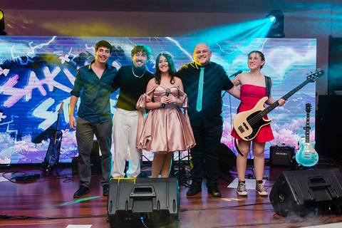 Festa de 15 anos Rafaela junqueira Banda Sakura Storm AABB Porto Alegre Jeferson Paz Fotografia'