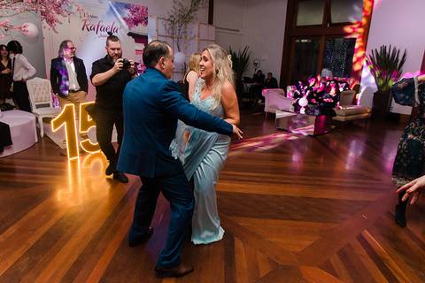 Festa de 15 anos Rafaela junqueira AABB Porto Alegre Jeferson Paz Fotografia'