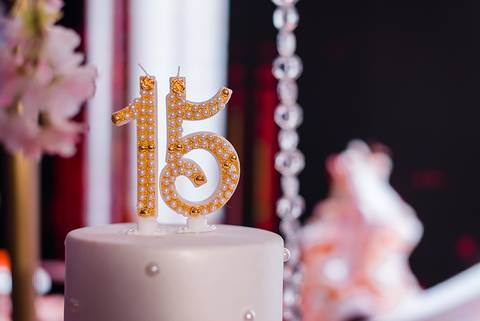 Decoração festa de 15 anos foto de Jeferson Paz'