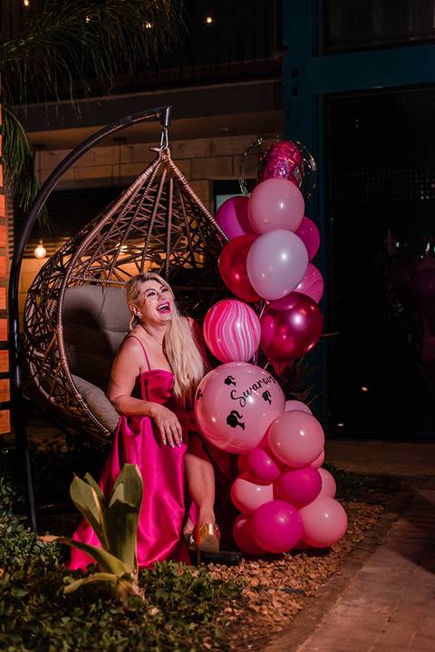 aniversário da barbie humana e influenciadora Letícia Swarovski'