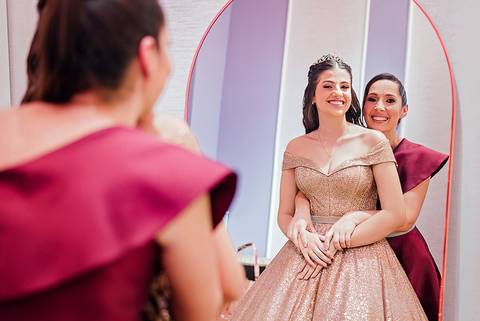 making of da debutante Lívia no salão de beleza Pri Cardoso '