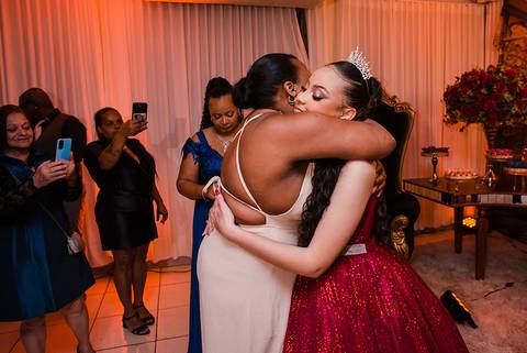 Festa de 15 anos de steicy nicolly no clube farrapos em porto alegre fotógrafo jeferson paz'