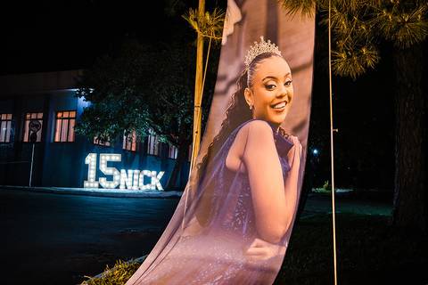 Festa de 15 anos de steicy nicolly no clube farrapos em porto alegre'