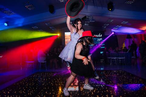 Fotos festa de 15 anos Party Lounge Porto Alegre fotógrafo Jeferson Paz balada'