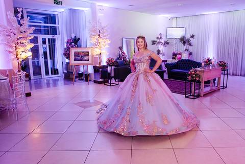 festa de 15 anos de Maria Luísa, casa Blue Moon canoas, fotógrafo Jeferson Paz'