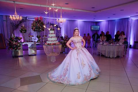 festa de 15 anos de Maria Luísa, casa Blue Moon canoas, fotógrafo Jeferson Paz'