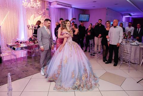 festa de 15 anos de Maria Luísa, casa Blue Moon canoas, fotógrafo Jeferson Paz'