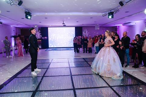 festa de 15 anos de Maria Luísa, casa Blue Moon canoas, fotógrafo Jeferson Paz'