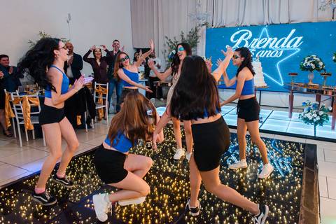 Festa de 15 anos no Pura Folia em Canoas fotógrafo Jeferson Paz'