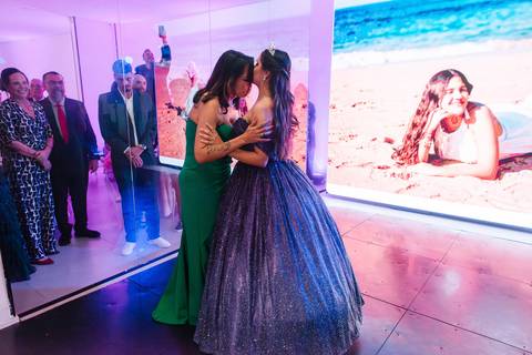 Fotos festa de 15 anos de Mariana Cruz no espaço Le Petit Gourmand em Itajaí - SC Fotógrafo Jeferson Paz'