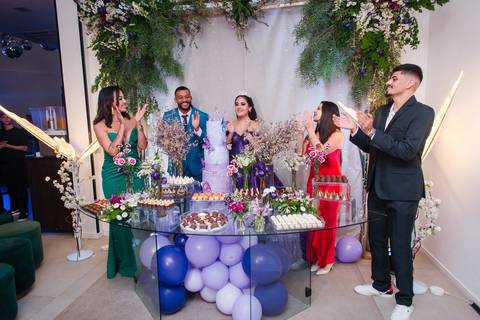 Fotos festa de 15 anos de Mariana Cruz no espaço Le Petit Gourmand em Itajaí - SC Fotógrafo Jeferson Paz'