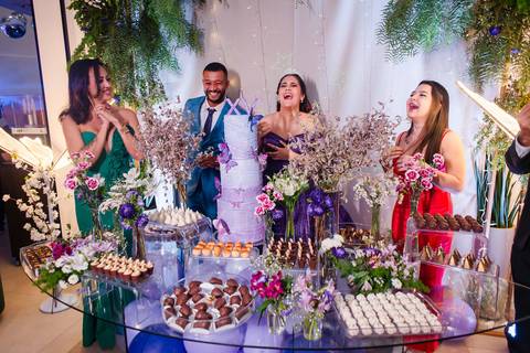 Fotos festa de 15 anos de Mariana Cruz no espaço Le Petit Gourmand em Itajaí - SC Fotógrafo Jeferson Paz'