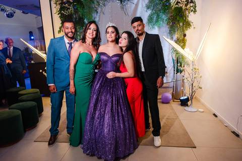 Fotos festa de 15 anos de Mariana Cruz no espaço Le Petit Gourmand em Itajaí - SC Fotógrafo Jeferson Paz'