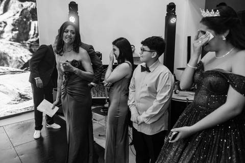 Fotos festa de 15 anos de Mariana Cruz no espaço Le Petit Gourmand em Itajaí - SC Fotógrafo Jeferson Paz'