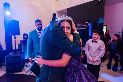 Fotos festa de 15 anos de Mariana Cruz no espaço Le Petit Gourmand em Itajaí - SC Fotógrafo Jeferson Paz'