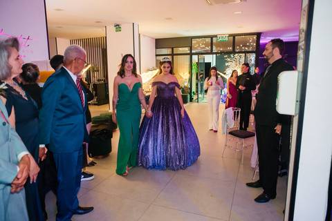 Fotos festa de 15 anos de Mariana Cruz no espaço Le Petit Gourmand em Itajaí - SC Fotógrafo Jeferson Paz'