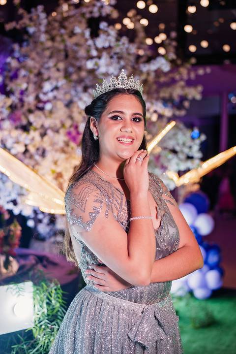 Fotos festa de 15 anos de Mariana Cruz no espaço Le Petit Gourmand em Itajaí - SC Fotógrafo Jeferson Paz'