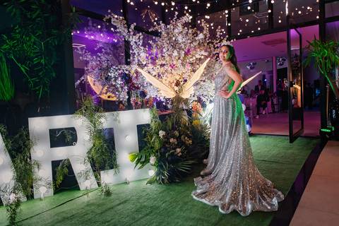 Fotos festa de 15 anos de Mariana Cruz no espaço Le Petit Gourmand em Itajaí - SC Fotógrafo Jeferson Paz'