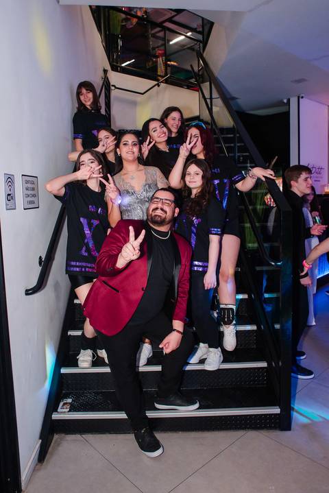 Fotos festa de 15 anos de Mariana Cruz no espaço Le Petit Gourmand em Itajaí - SC Fotógrafo Jeferson Paz'