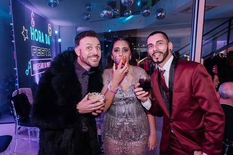 Fotos festa de 15 anos de Mariana Cruz no espaço Le Petit Gourmand em Itajaí - SC Fotógrafo Jeferson Paz'