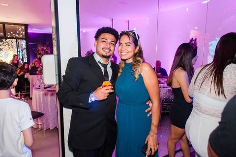 Fotos festa de 15 anos de Mariana Cruz no espaço Le Petit Gourmand em Itajaí - SC Fotógrafo Jeferson Paz'