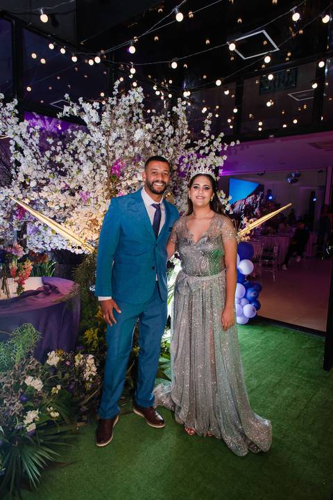 Fotos festa de 15 anos de Mariana Cruz no espaço Le Petit Gourmand em Itajaí - SC Fotógrafo Jeferson Paz'