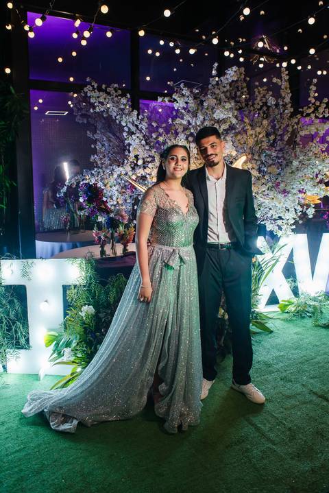 Fotos festa de 15 anos de Mariana Cruz no espaço Le Petit Gourmand em Itajaí - SC Fotógrafo Jeferson Paz'