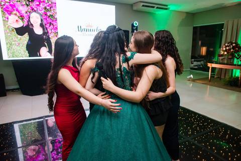 fotos da festa de 15 anos de manuela em canoas pelo fotógrafo Jeferson Paz'