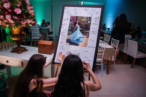 fotos da festa de 15 anos de manuela em canoas pelo fotógrafo Jeferson Paz'