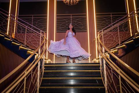 Festa de 15 anos de Rafaela no Gran Fiesta Luxe em Canoas pelo fotógrafo Jeferson Paz'