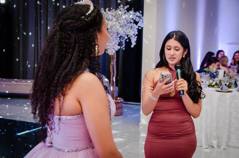 Festa de 15 anos de Rafaela no Gran Fiesta Luxe em Canoas pelo fotógrafo Jeferson Paz'