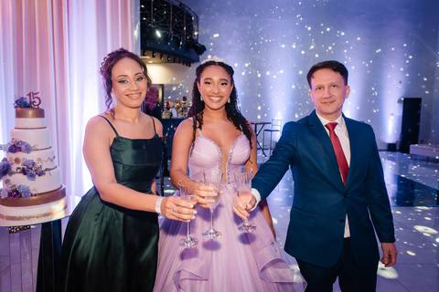 Festa de 15 anos de Rafaela no Gran Fiesta Luxe em Canoas pelo fotógrafo Jeferson Paz'