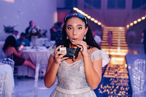 Festa de 15 anos de Rafaela no Gran Fiesta Luxe em Canoas pelo fotógrafo Jeferson Paz'