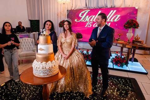Fotos da festa de 15 anos de Isabella pelo fotógrafo Jeferson Paz'