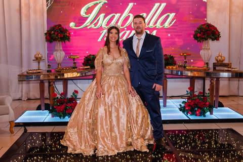 Fotos da festa de 15 anos de Isabella pelo fotógrafo Jeferson Paz'