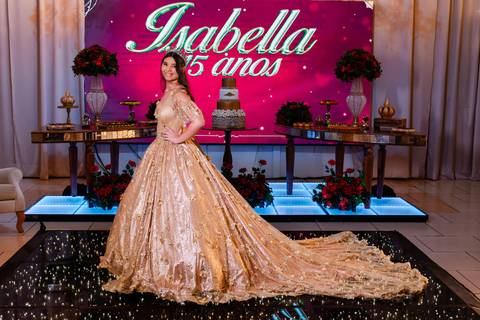 Fotos da festa de 15 anos de Isabella pelo fotógrafo Jeferson Paz'