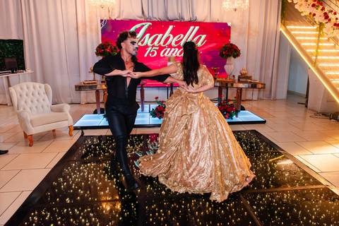Fotos da festa de 15 anos de Isabella pelo fotógrafo Jeferson Paz'